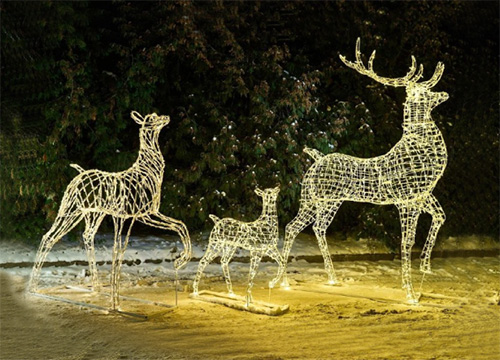 Светодиодные фигуры животных в Кирове