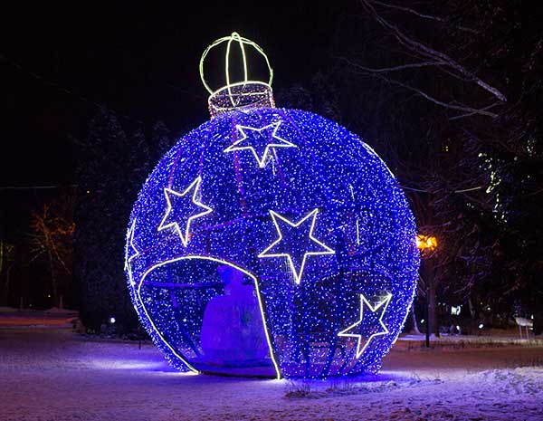 Новогодний декор в Кирове